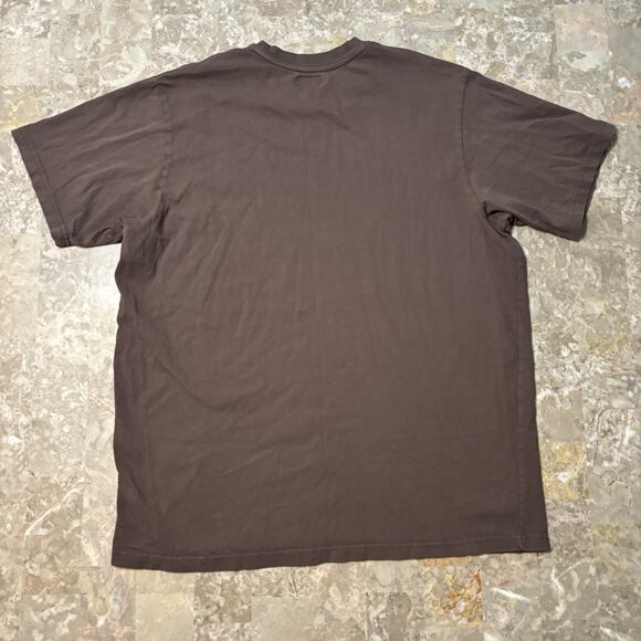 Supreme Shirt Mens Large Brown Pink Arabic Script Logo Short Sleeve FW21 - Picture 8 of 11